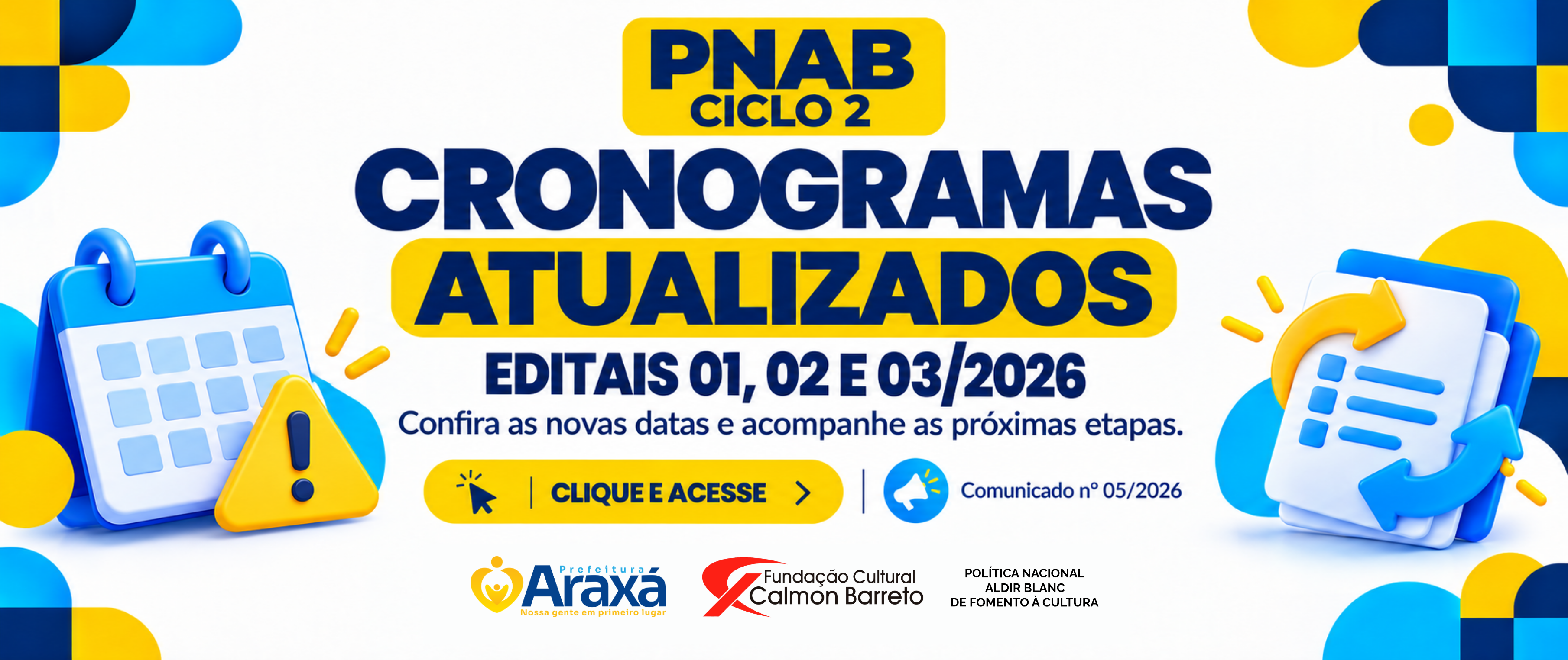 SLIDER CRONOGRAMA ATUALIZADO PNAB CICLO 2